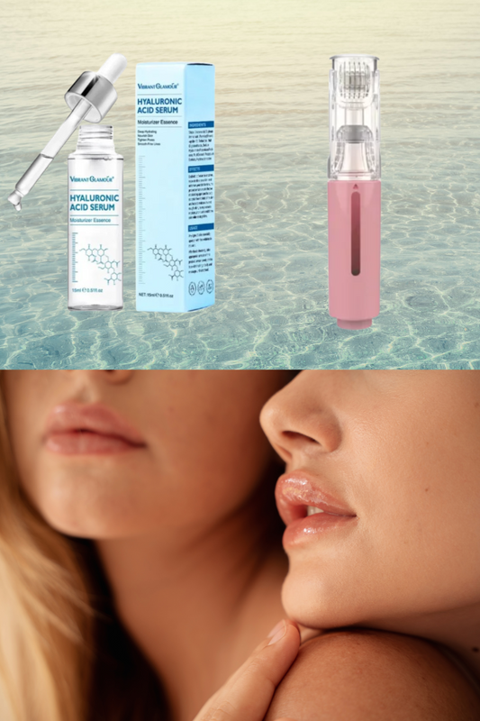 Lip Serum & Cryo Roller Duo